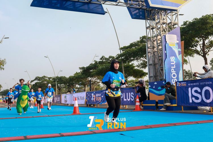 Race photo from ISOPlus Run 2024 Jakarta