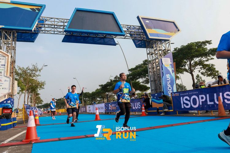 Race photo from ISOPlus Run 2024 Jakarta