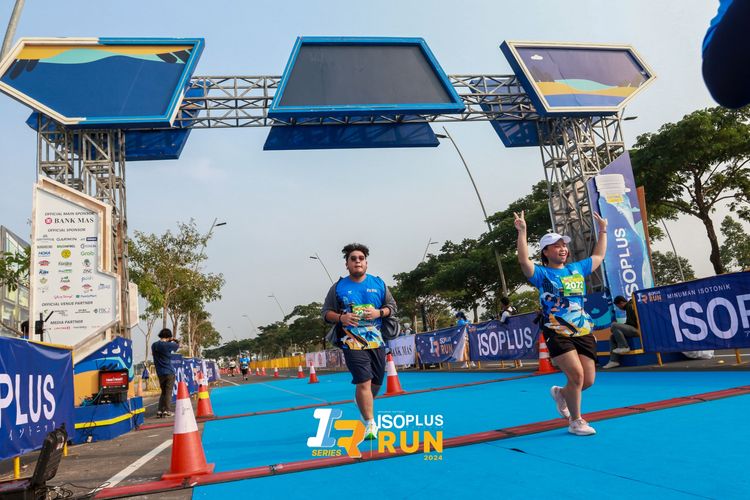 Race photo from ISOPlus Run 2024 Jakarta