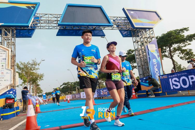 Race photo from ISOPlus Run 2024 Jakarta