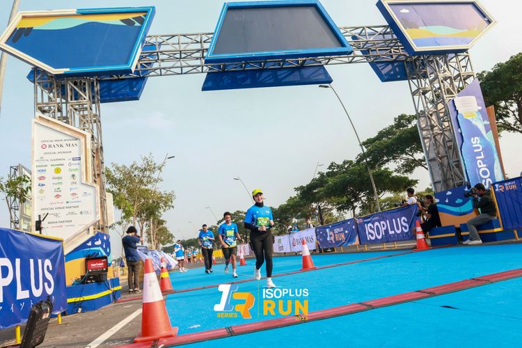 Race photo from ISOPlus Run 2024 Jakarta