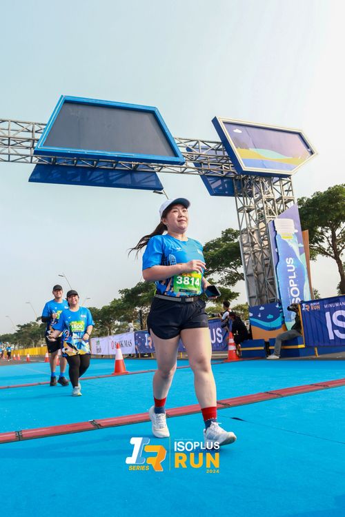 Race photo from ISOPlus Run 2024 Jakarta