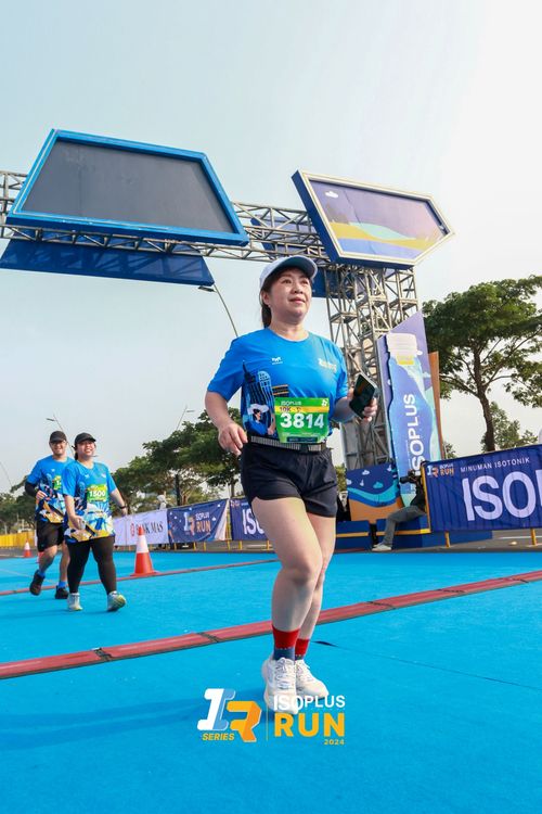 Race photo from ISOPlus Run 2024 Jakarta