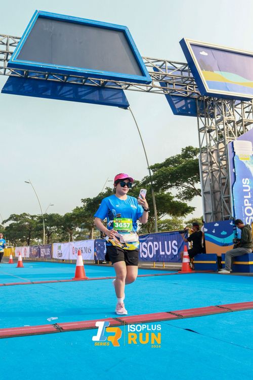 Race photo from ISOPlus Run 2024 Jakarta