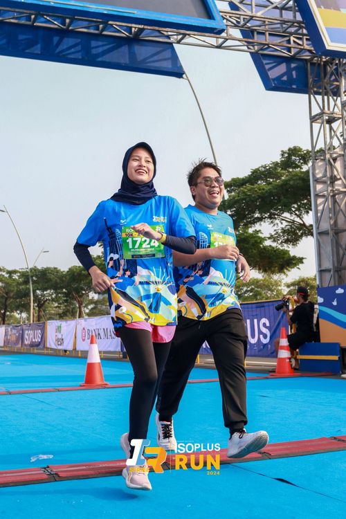 Race photo from ISOPlus Run 2024 Jakarta