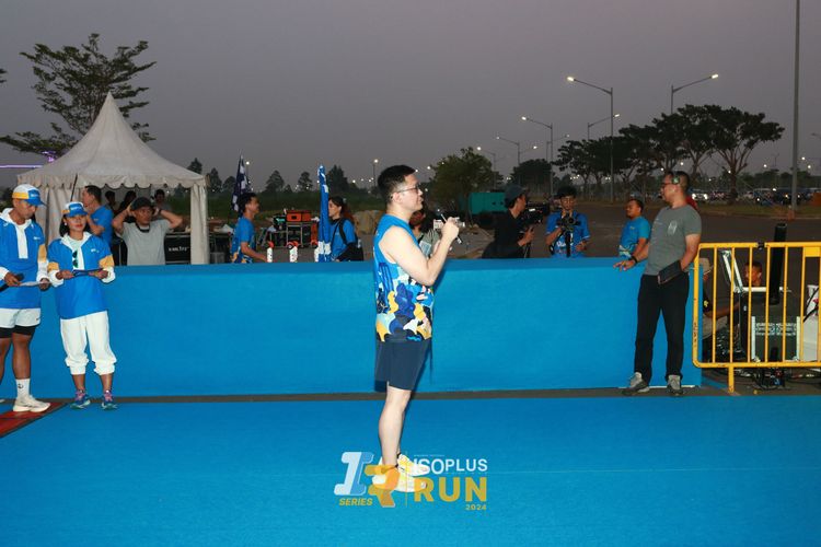 Race photo from ISOPlus Run 2024 Jakarta