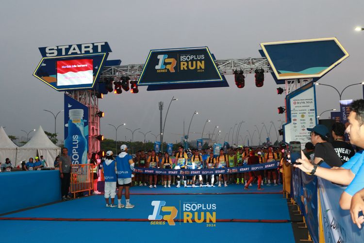 Race photo from ISOPlus Run 2024 Jakarta