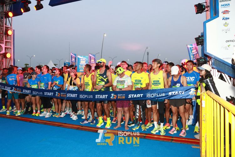 Race photo from ISOPlus Run 2024 Jakarta