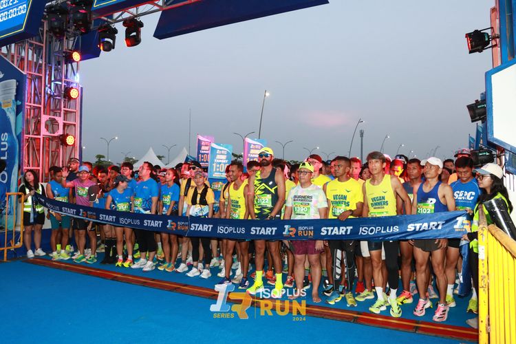 Race photo from ISOPlus Run 2024 Jakarta