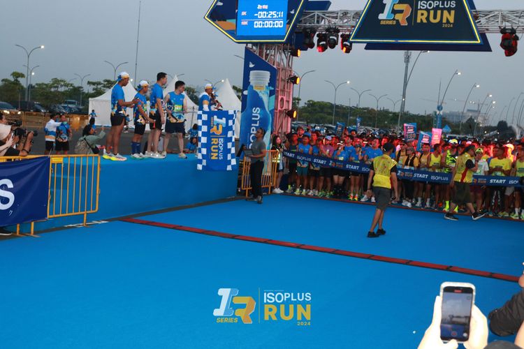 Race photo from ISOPlus Run 2024 Jakarta