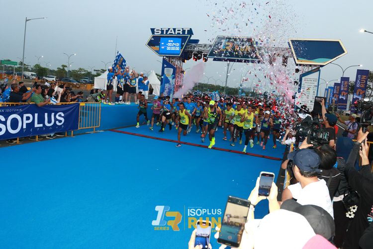 Race photo from ISOPlus Run 2024 Jakarta