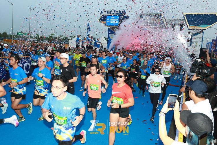 Race photo from ISOPlus Run 2024 Jakarta
