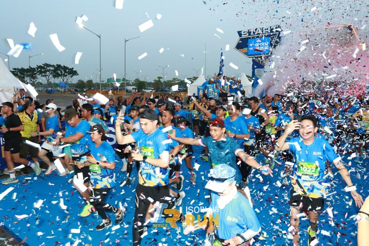 Race photo from ISOPlus Run 2024 Jakarta
