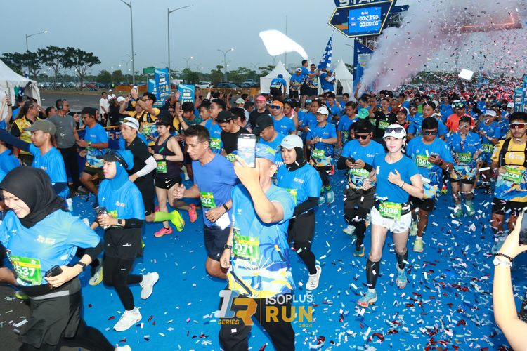 Race photo from ISOPlus Run 2024 Jakarta