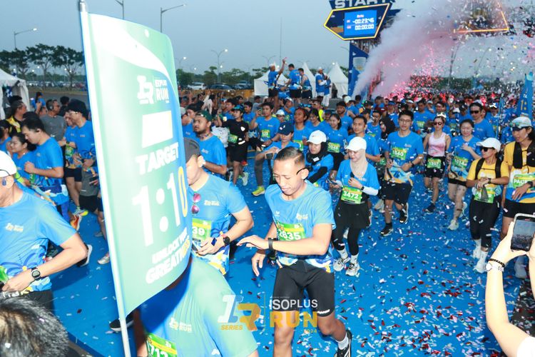 Race photo from ISOPlus Run 2024 Jakarta