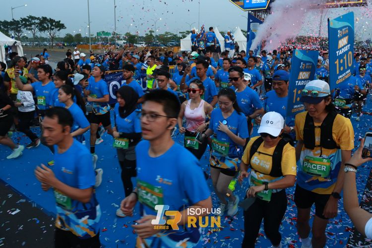 Race photo from ISOPlus Run 2024 Jakarta