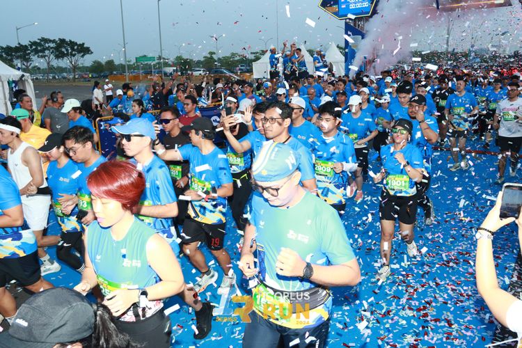 Race photo from ISOPlus Run 2024 Jakarta