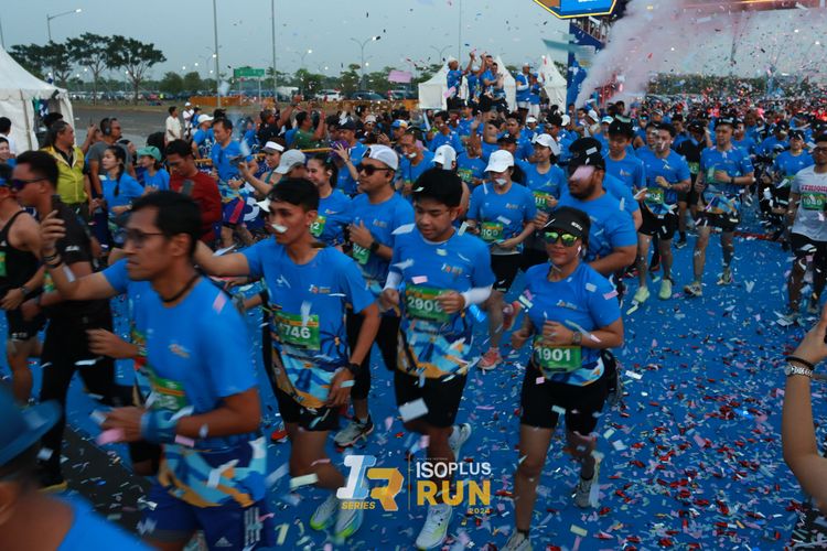 Race photo from ISOPlus Run 2024 Jakarta
