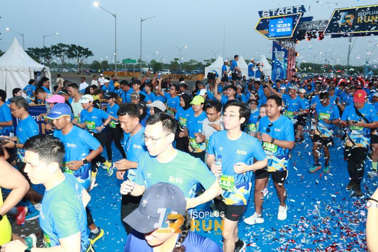Race photo from ISOPlus Run 2024 Jakarta