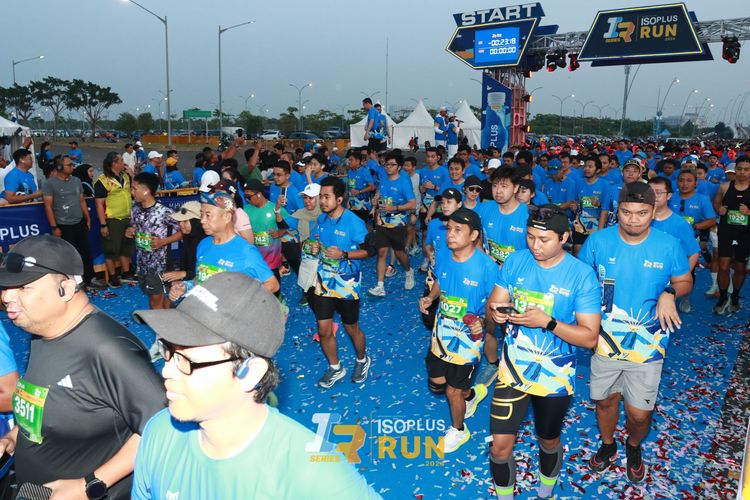Race photo from ISOPlus Run 2024 Jakarta