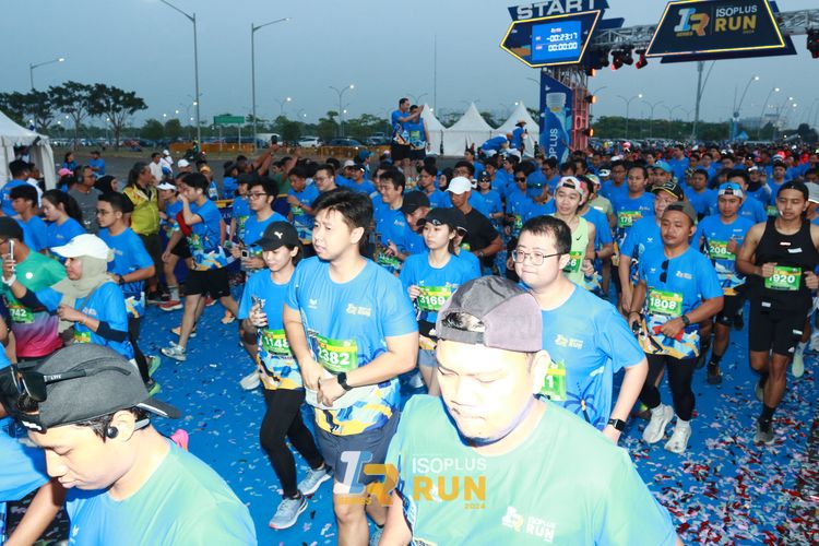 Race photo from ISOPlus Run 2024 Jakarta