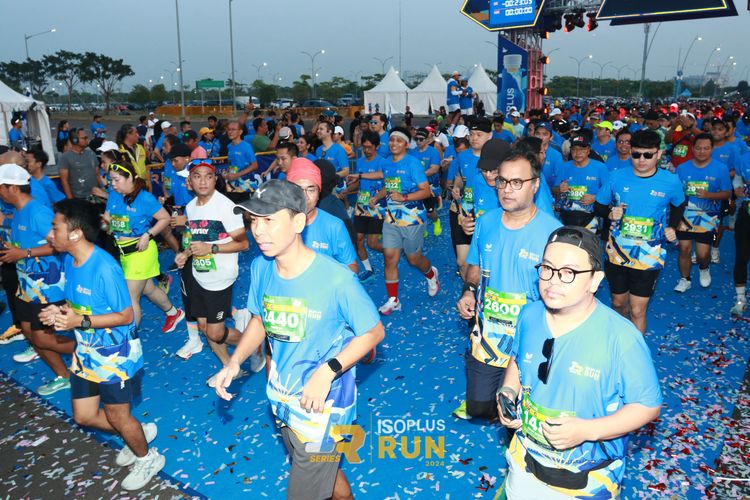 Race photo from ISOPlus Run 2024 Jakarta