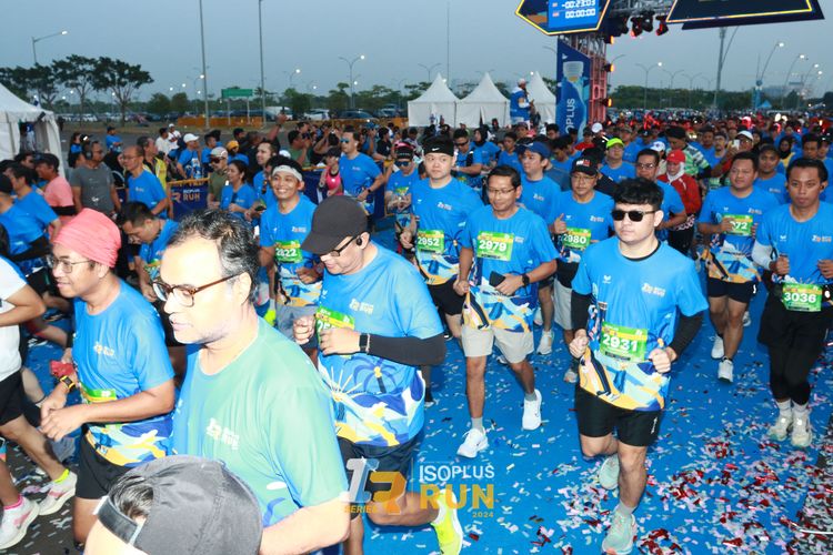 Race photo from ISOPlus Run 2024 Jakarta
