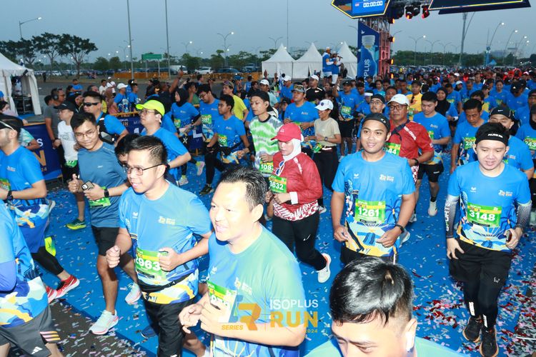 Race photo from ISOPlus Run 2024 Jakarta
