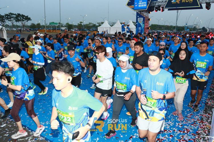 Race photo from ISOPlus Run 2024 Jakarta