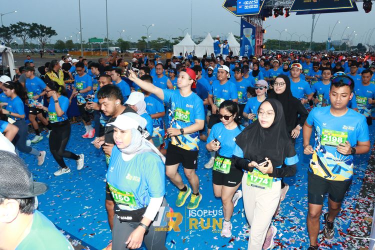 Race photo from ISOPlus Run 2024 Jakarta