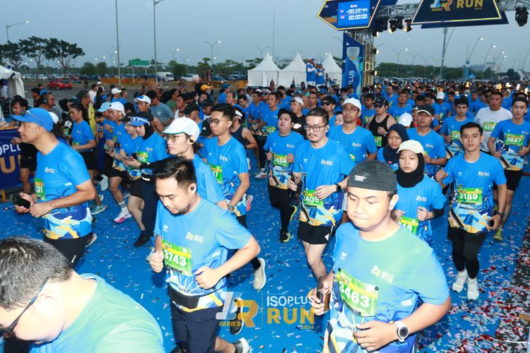 Race photo from ISOPlus Run 2024 Jakarta