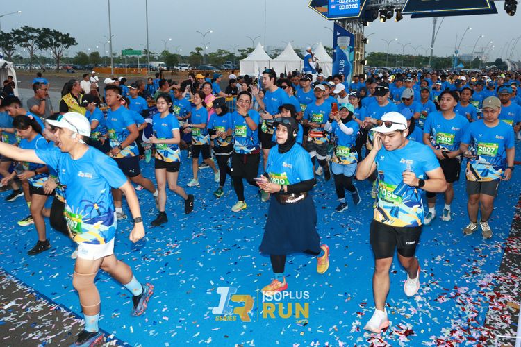 Race photo from ISOPlus Run 2024 Jakarta