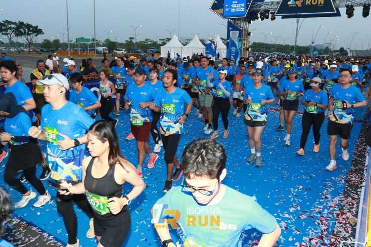 Race photo from ISOPlus Run 2024 Jakarta