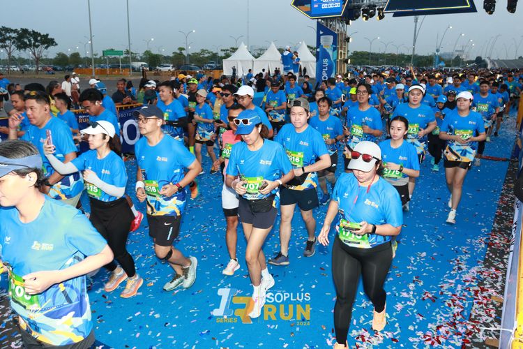 Race photo from ISOPlus Run 2024 Jakarta
