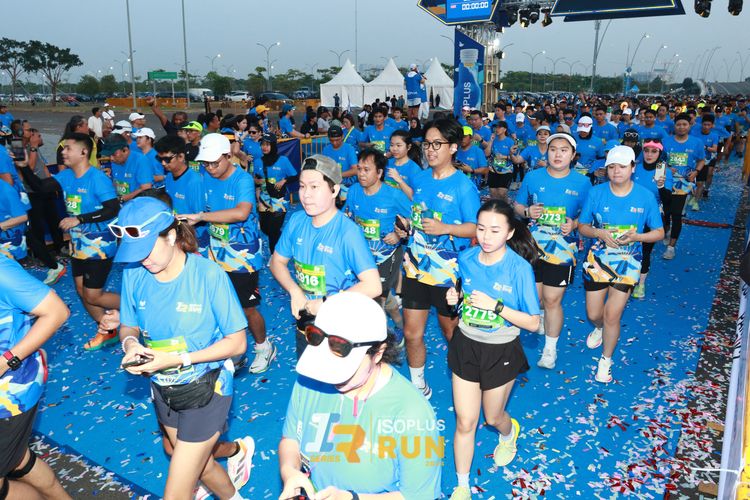 Race photo from ISOPlus Run 2024 Jakarta
