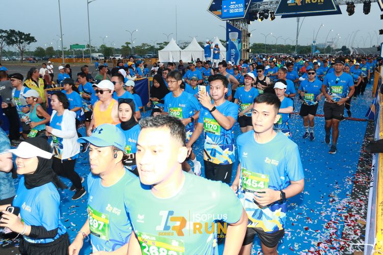 Race photo from ISOPlus Run 2024 Jakarta