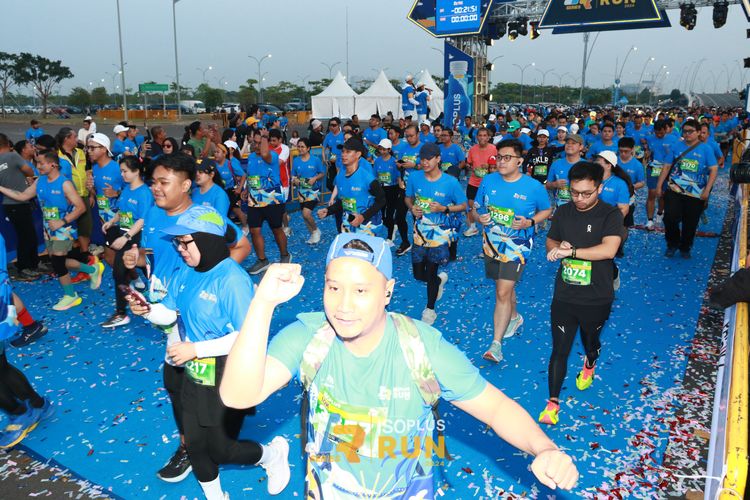 Race photo from ISOPlus Run 2024 Jakarta