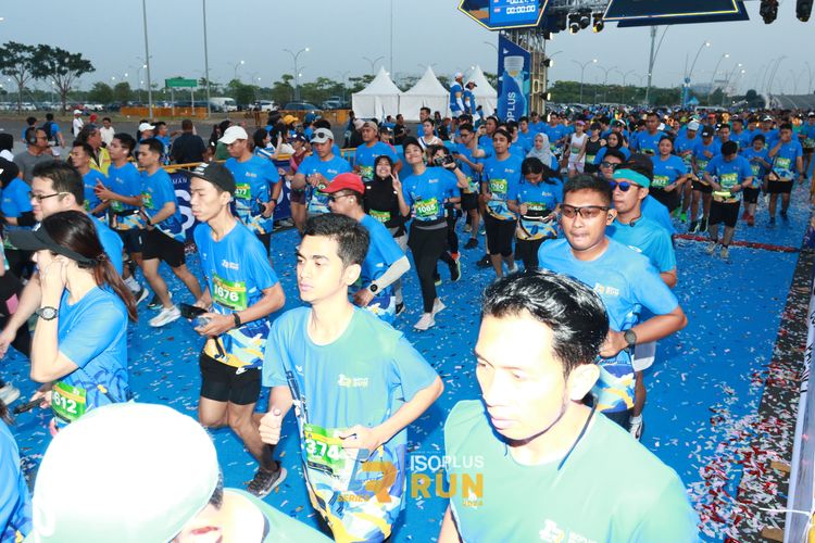 Race photo from ISOPlus Run 2024 Jakarta