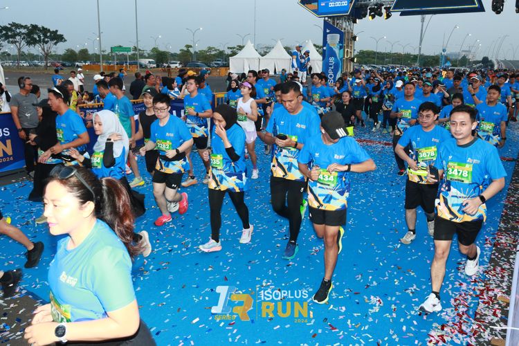 Race photo from ISOPlus Run 2024 Jakarta