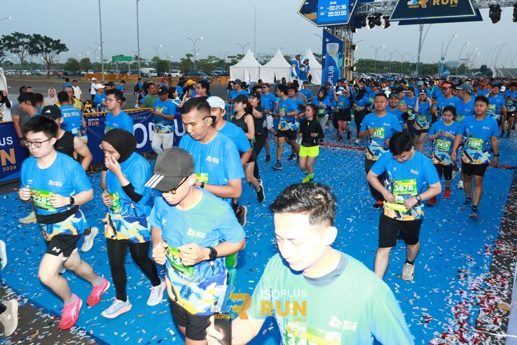 Race photo from ISOPlus Run 2024 Jakarta