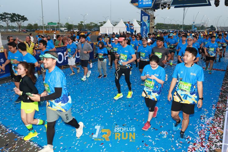 Race photo from ISOPlus Run 2024 Jakarta