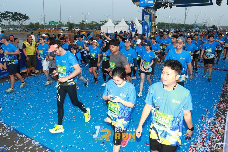 Race photo from ISOPlus Run 2024 Jakarta