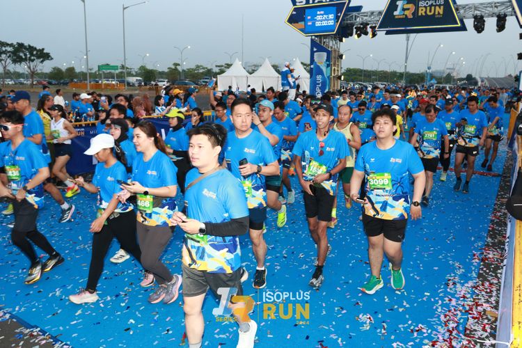 Race photo from ISOPlus Run 2024 Jakarta