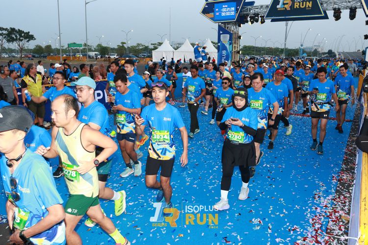 Race photo from ISOPlus Run 2024 Jakarta