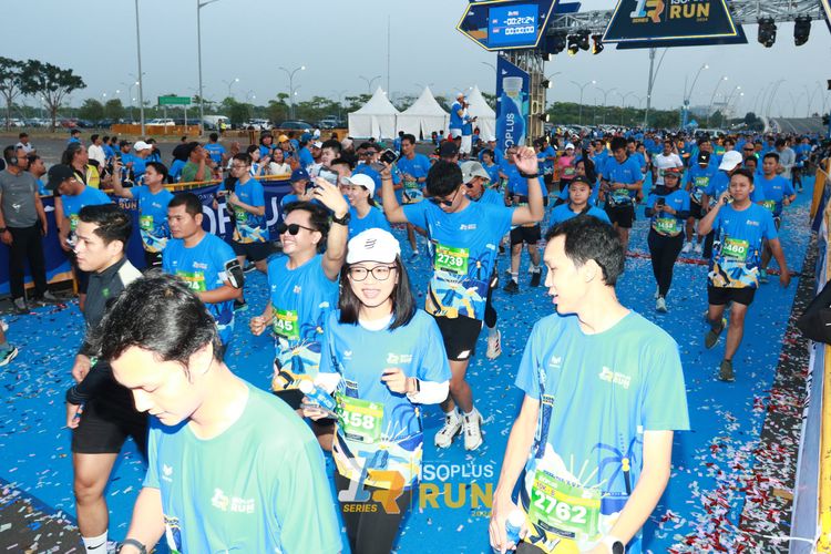 Race photo from ISOPlus Run 2024 Jakarta