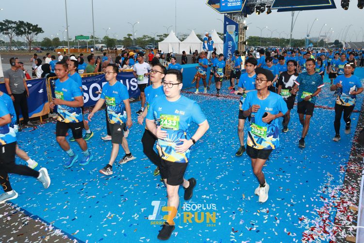 Race photo from ISOPlus Run 2024 Jakarta