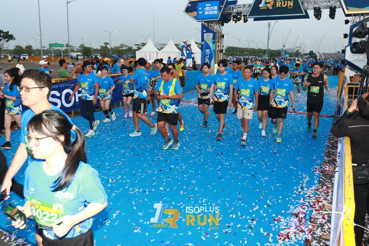 Race photo from ISOPlus Run 2024 Jakarta