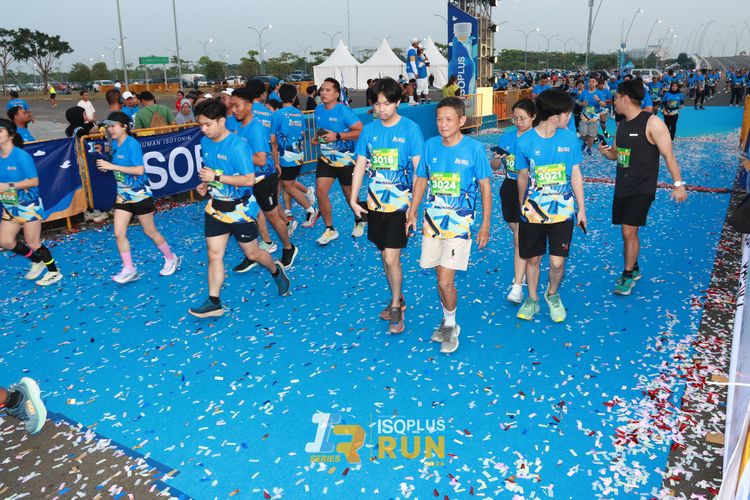 Race photo from ISOPlus Run 2024 Jakarta