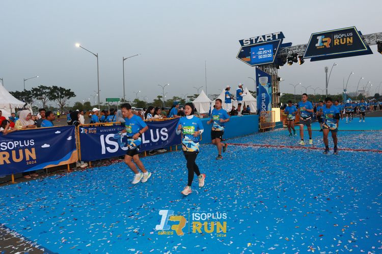 Race photo from ISOPlus Run 2024 Jakarta