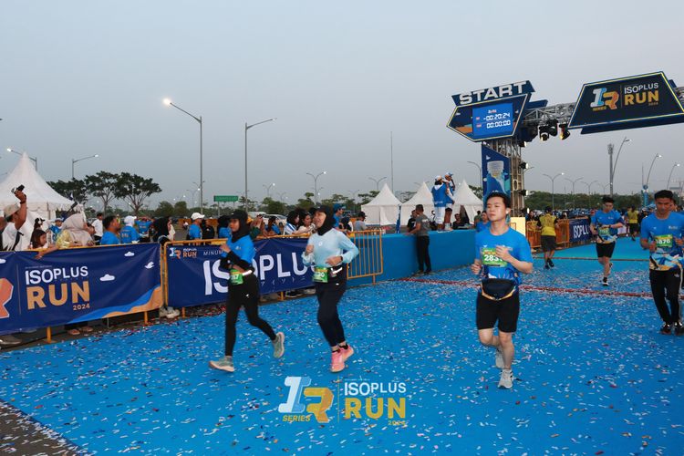 Race photo from ISOPlus Run 2024 Jakarta